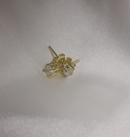 Orecchini punto luce argento