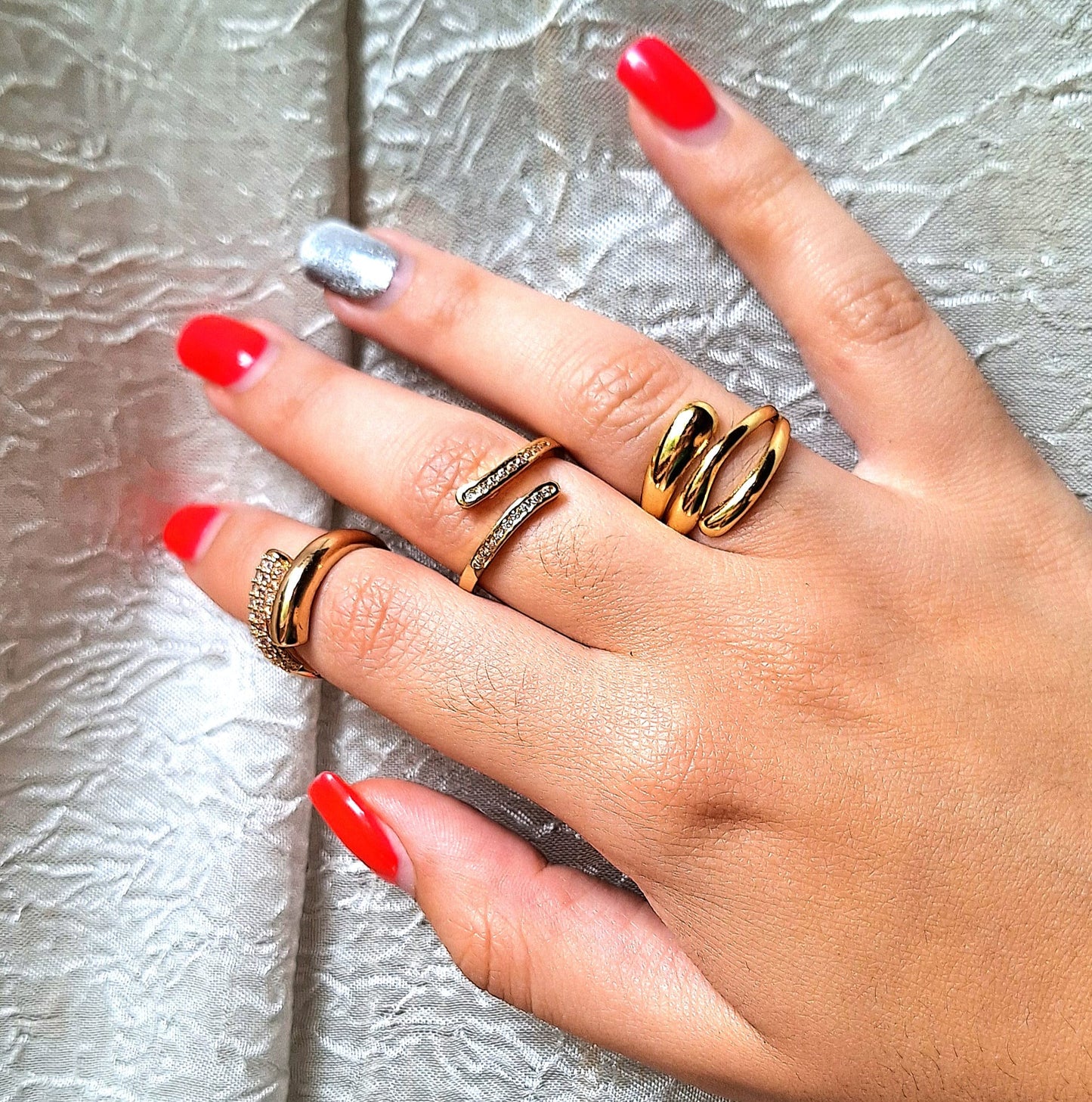 Anello doppia fascia