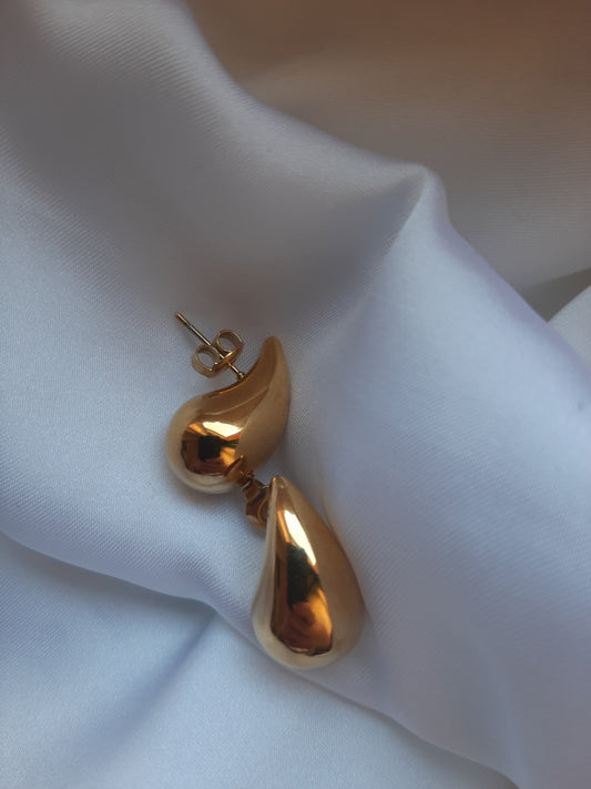 Orecchini Goccia Oro