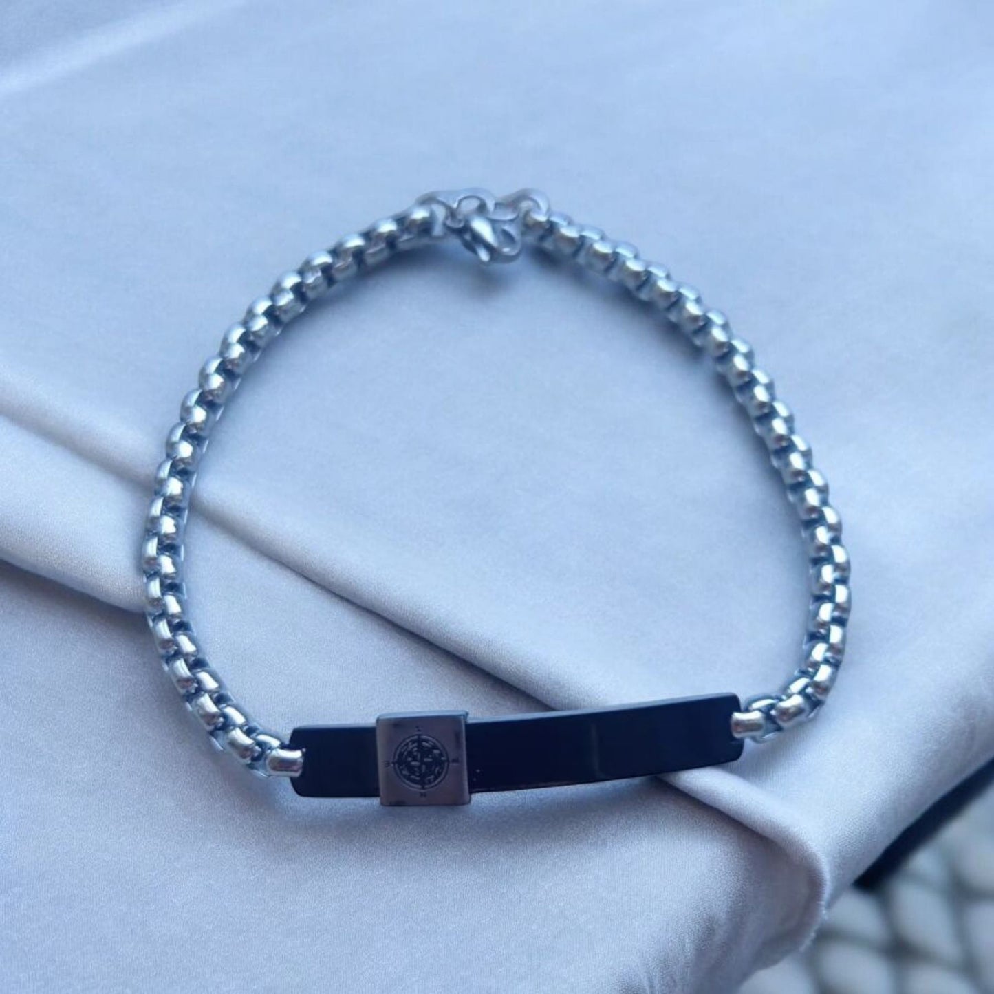 Bracciale uomo acciaio