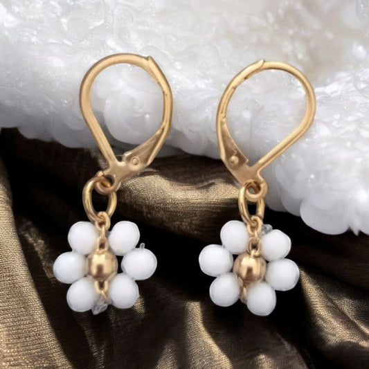 Pendientes de flores