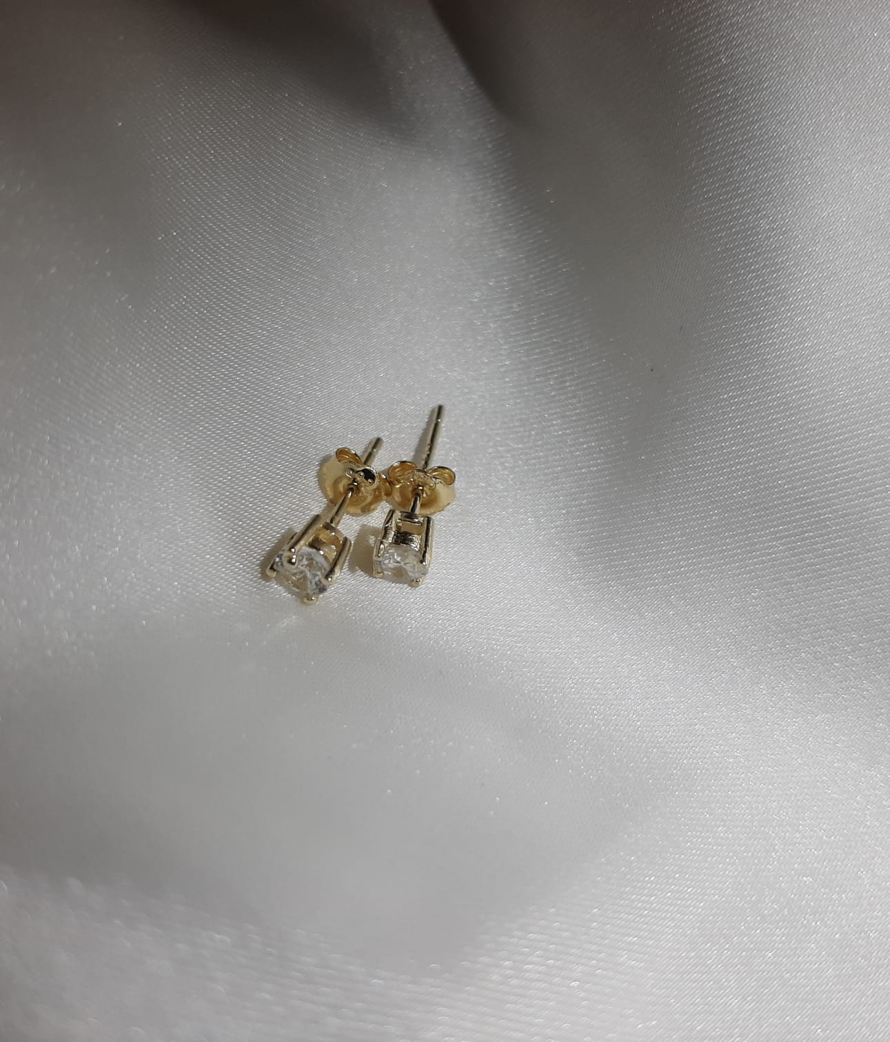 Orecchini punto luce argento