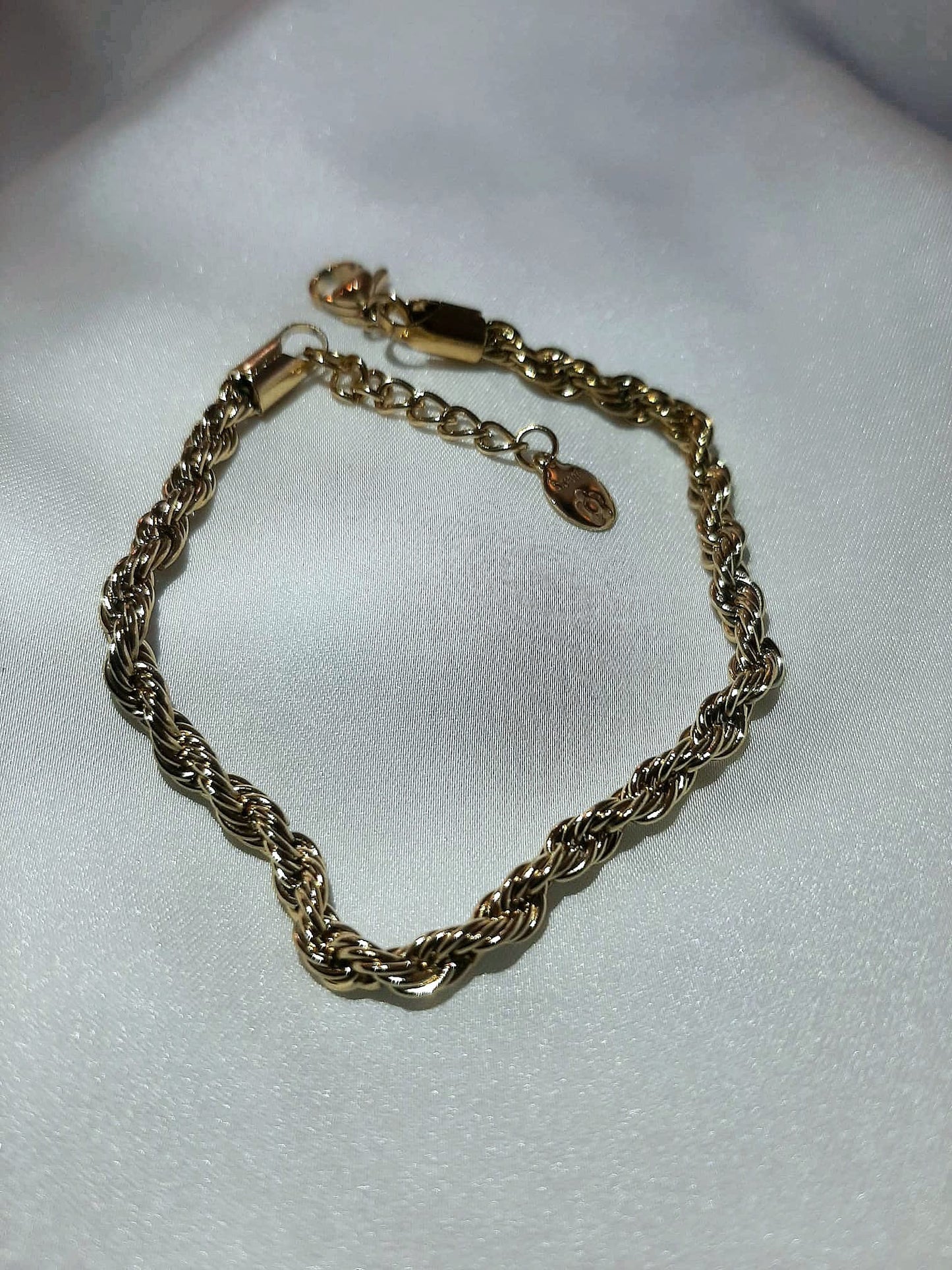 Bracciaile acciaio intreccio