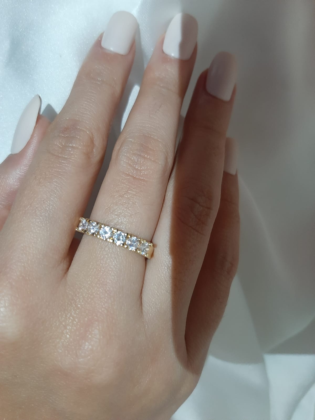 Anello acciaio rivetta