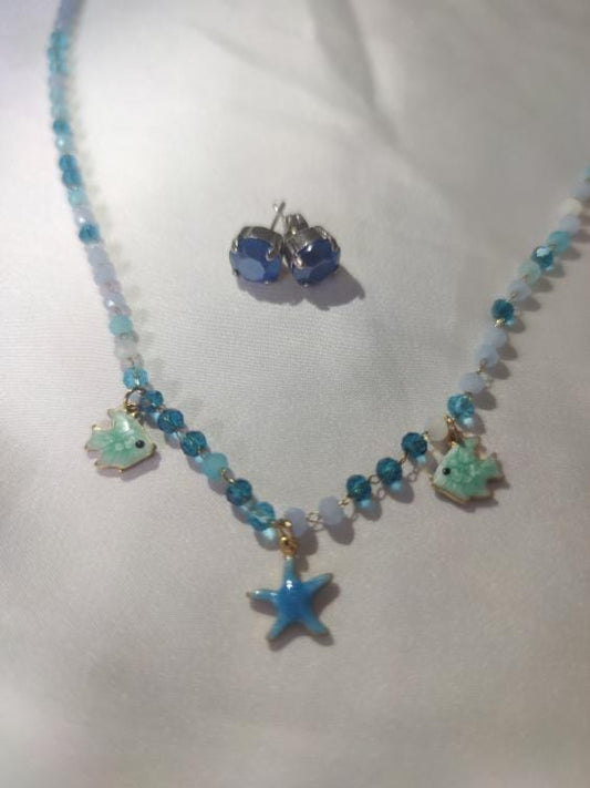 Set collana più orecchini