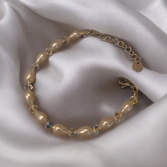 Bracciale con perle