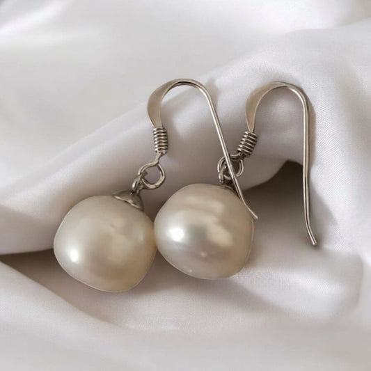 Orecchini con perle in argento 925